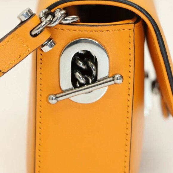 Gucci Petite GG Mini Shoulder Bag Orange Leather 739722 AABSG 7603 - Picture 11 of 16